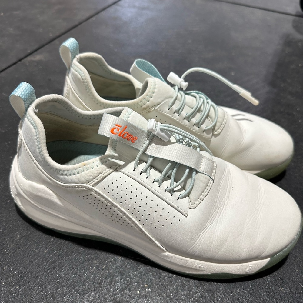 White Sneakers Sleek Design Minimalist Style